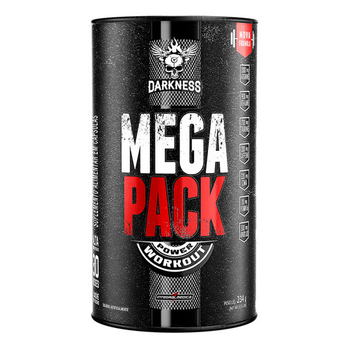 Suplemento Alimentar Mega Pack 30 Packs 324g Darkness