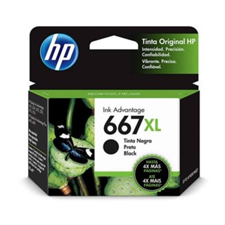 Cartucho De Tinta 667Xl 3ym80ab Hp em Oferta na Shopee