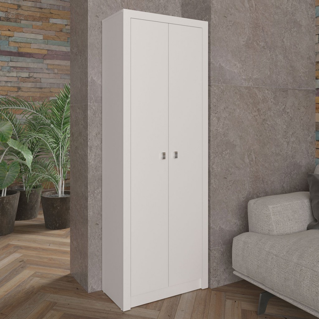 Armário para Escritório 2 Portas Branco Me4105 - Tecno Mobili em Oferta na Shopee