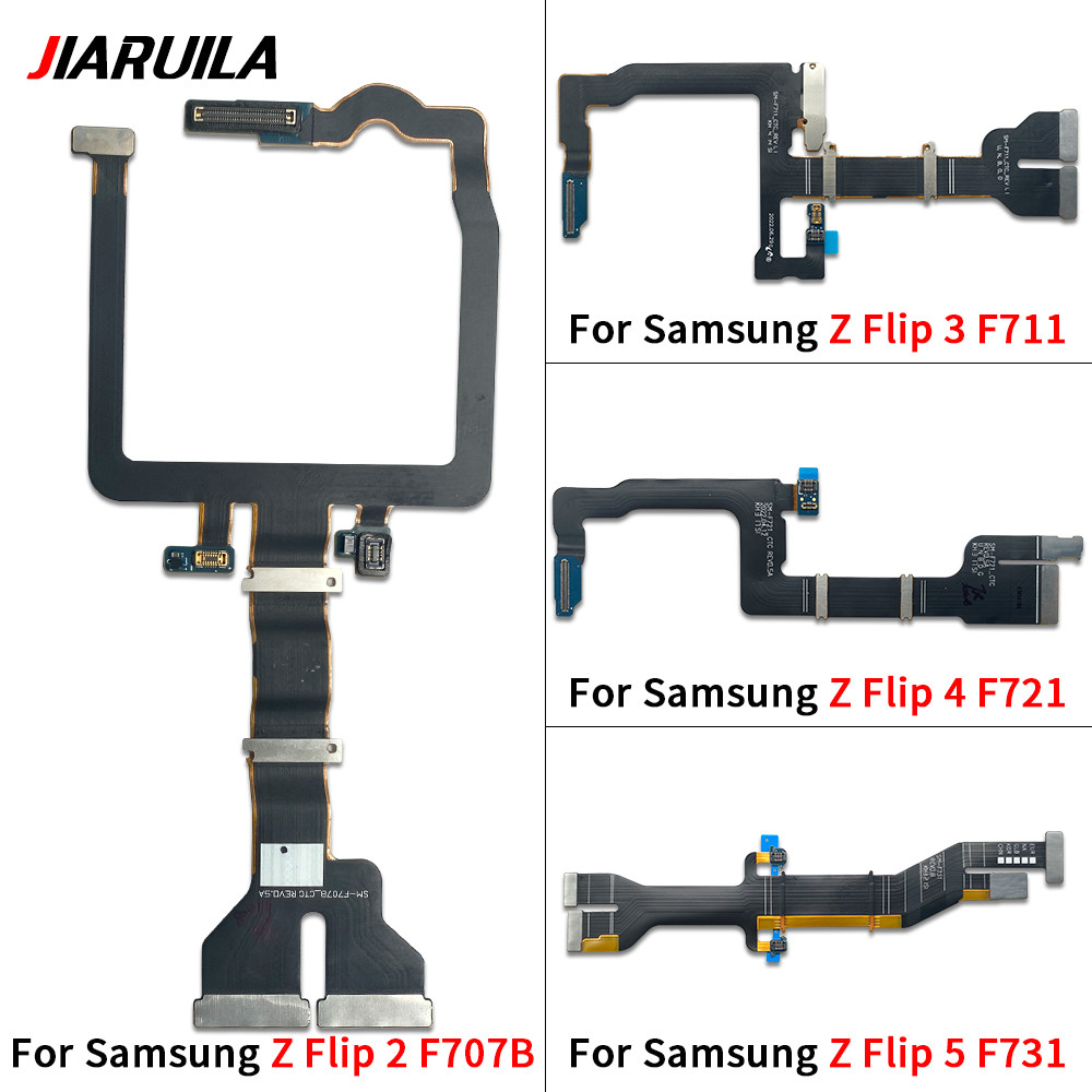 Cabo Flexível Da Placa Principal Do Eixo Giratório Para Samsung Z Flip 2 3 4 5 F1707B F711 F721 F731 F700