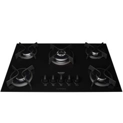 Cooktop Dako Supreme 5 Bocas Acendimento Superautomático e Tripla Chama
