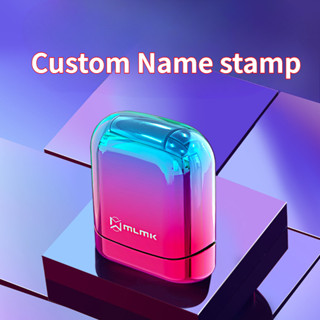 Nome Personalizado Selo De Concha Chapeado Tinta À Prova D'água De Tecido Para Crianças Professores Médicos em Oferta na Shopee