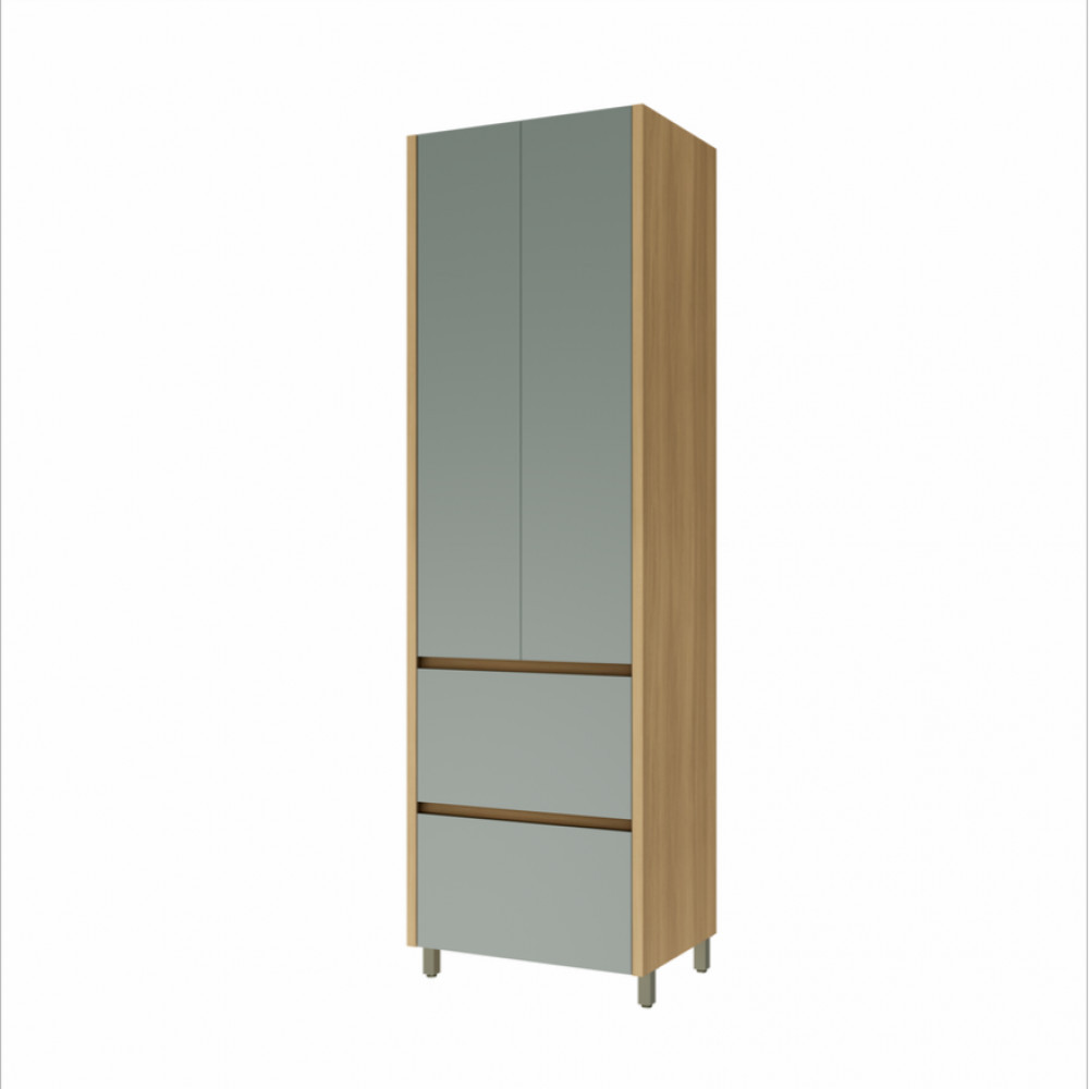 Paneleiro Modular 2 Portas 2 Gavetas Nesher Rainha 70cm 100 Mdf em Oferta na Shopee