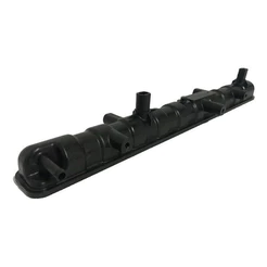 Caixa De Radiador Vw Gol G5 Inferior Com Retorno 42mmx417mm