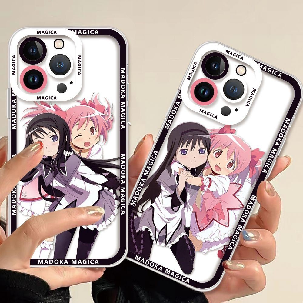 Anime Dos Desenhos Animados Kanome Madoka Akemi Homura Capa De Telefone Para Samsung A55 A35 A34 A52 A52S A53 A72 A73 A32 A12 A13 A14 A54 A15 A25 A06 A71 M54 Nota 20 Ultra Invólucro Transparente Mole em Oferta na Shopee