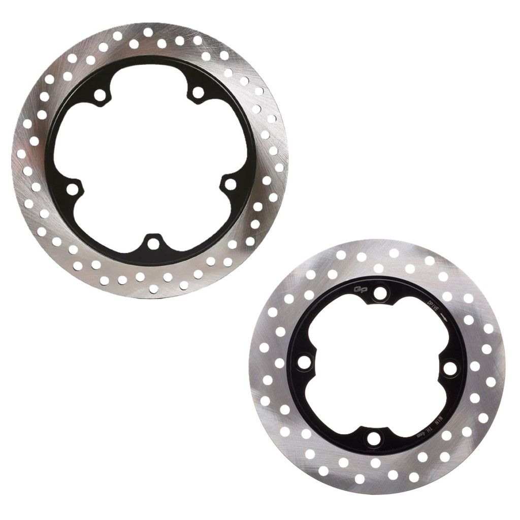Par Discos de Freio Cb 300f Twister Dianteiro e Traseiro