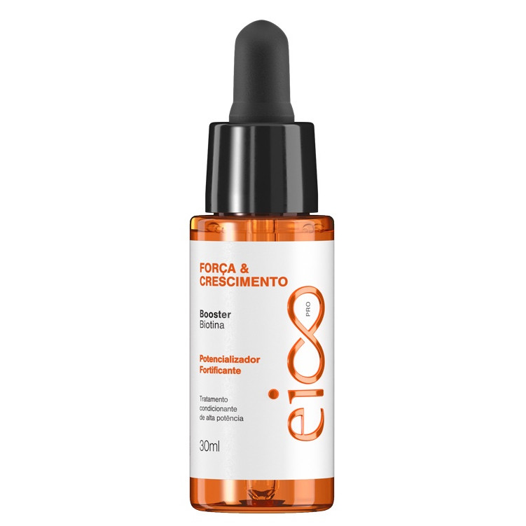 Eico Professional Booster Biotina Potencializador Fortificante Capilar Força e Crescimento 30ml em Oferta na Shopee