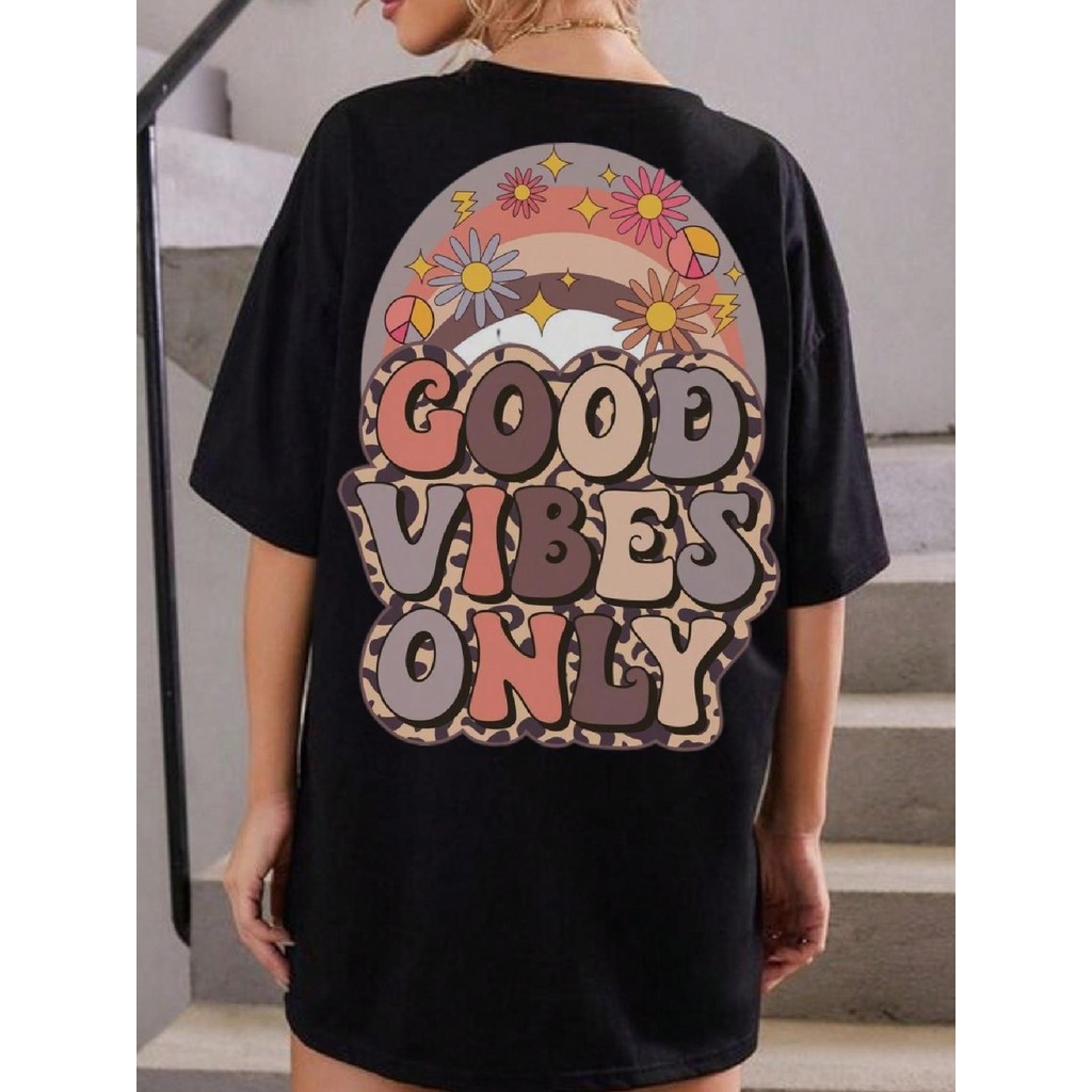 Camiseta Unissex Oversized Plus Size Feminina Masculina Blusa Algodão Manga Curta Basica Estampada Vintage Blogueira  Es