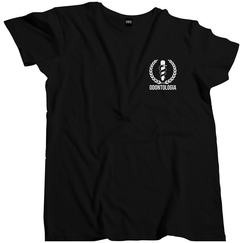 Camiseta Masculina Faculdade Profissão Curso Odontologia Odonto