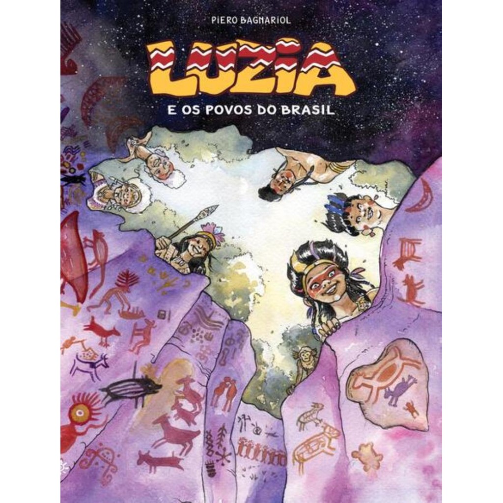Livro - Luzia E Os Povos Do Brasil em Oferta na Shopee