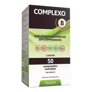 COMPLEXO B COM 50 COMPRIMIDOS em Oferta na Shopee
