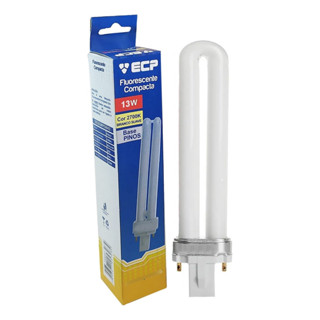 Lâmpada Fluorescente Compacta 2 Pinos 13w Gx23 Quente em Oferta na Shopee