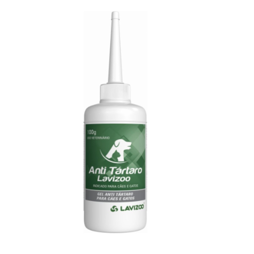 Limpeza  de Dente Cães e Gatos Anti Tártaro Lavizoo Pet 100g
