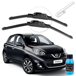 Palheta Limpador de Parabrisa Nissan March ano 11 a 14 Universal