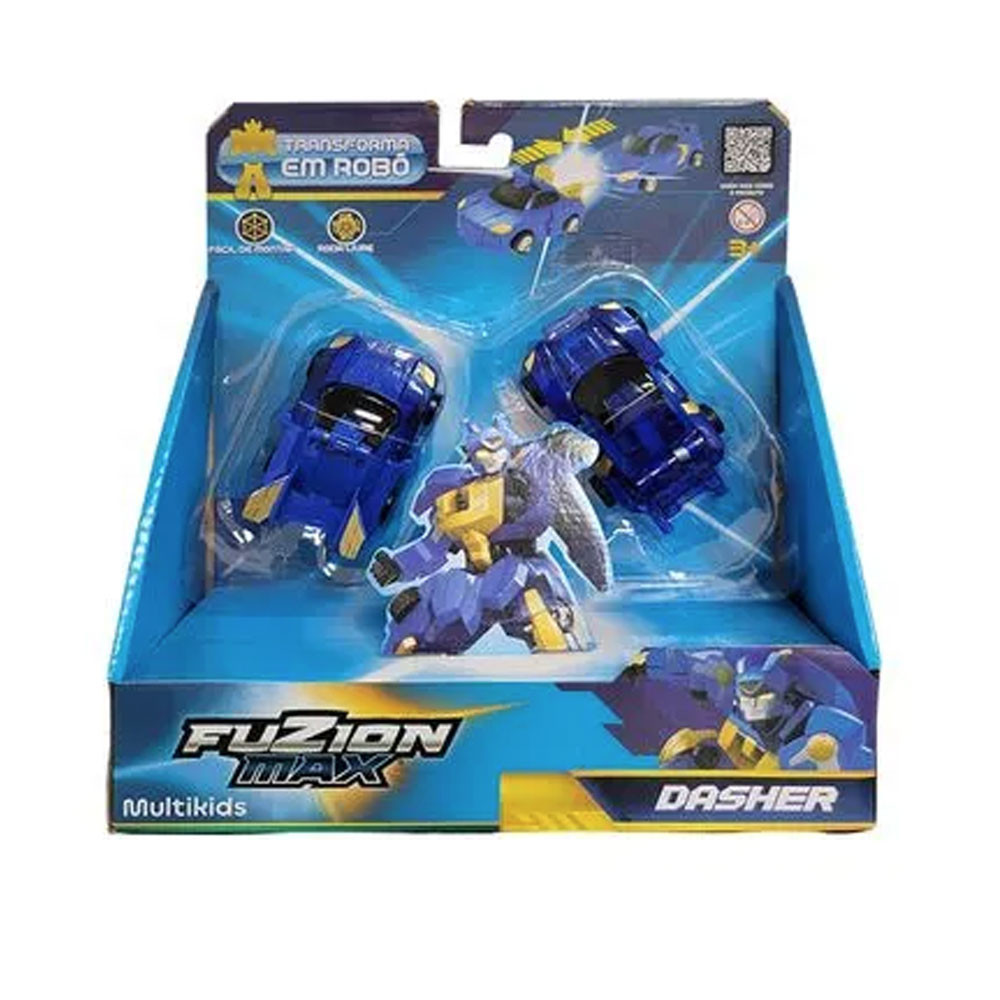 Veículo Robô Fuzion Max Dasher Multikids