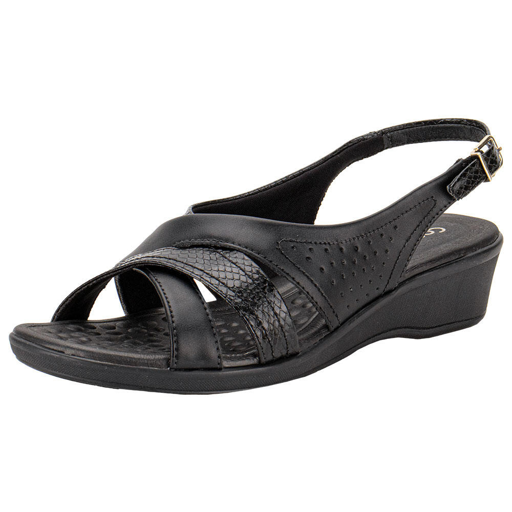 Sandália Feminina Anabela Comfortflex 2472405 em Oferta na Shopee