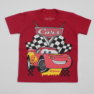Camiseta Personagem Infantil Carros Cars Manga Curta 100% Algodão Qualidade Premium em Oferta na Shopee