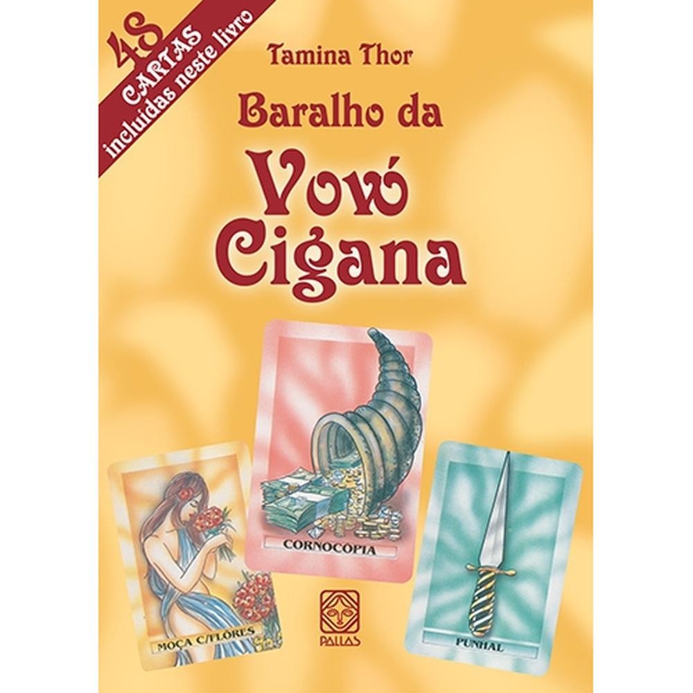 O Baralho da Vovó Cigana - 48 cartas livro lojaVP 071