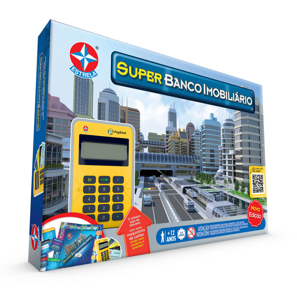 Jogo Super Banco Imobiliário - Brinquedos Estrela