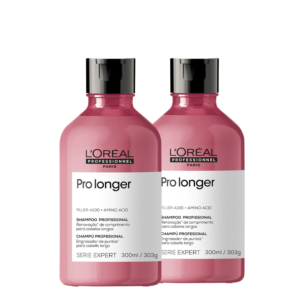 Kit L'Oréal Professionnel Serie Expert Pro Longer - Shampoo 300ml (2 unidades)