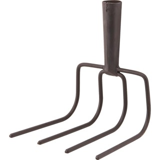 Forcado curvo 4 dentes sem cabo - Vonder em Oferta na Shopee