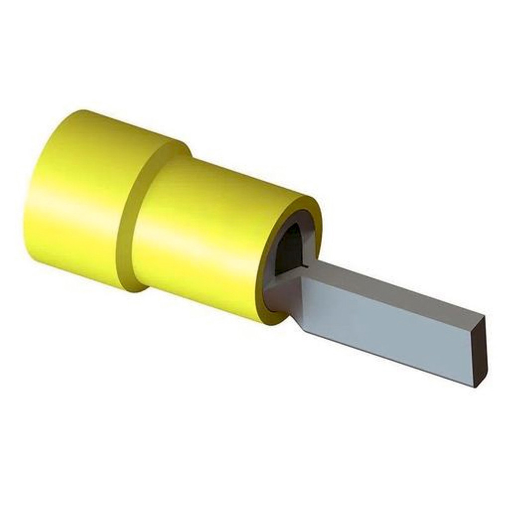 Terminal Pino Tubular 25Mm Pre-Isolado Amarela 1152 Intelli em Oferta na Shopee