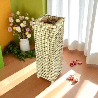 Vaso Torre para Plantas Fibra Sintética Decoração em Oferta na Shopee