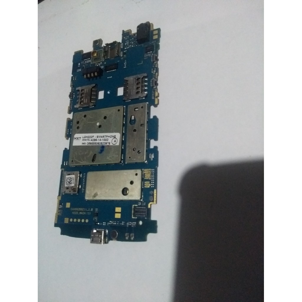 Placa Mãe Do LG H222f Com Defeito - Não Liga