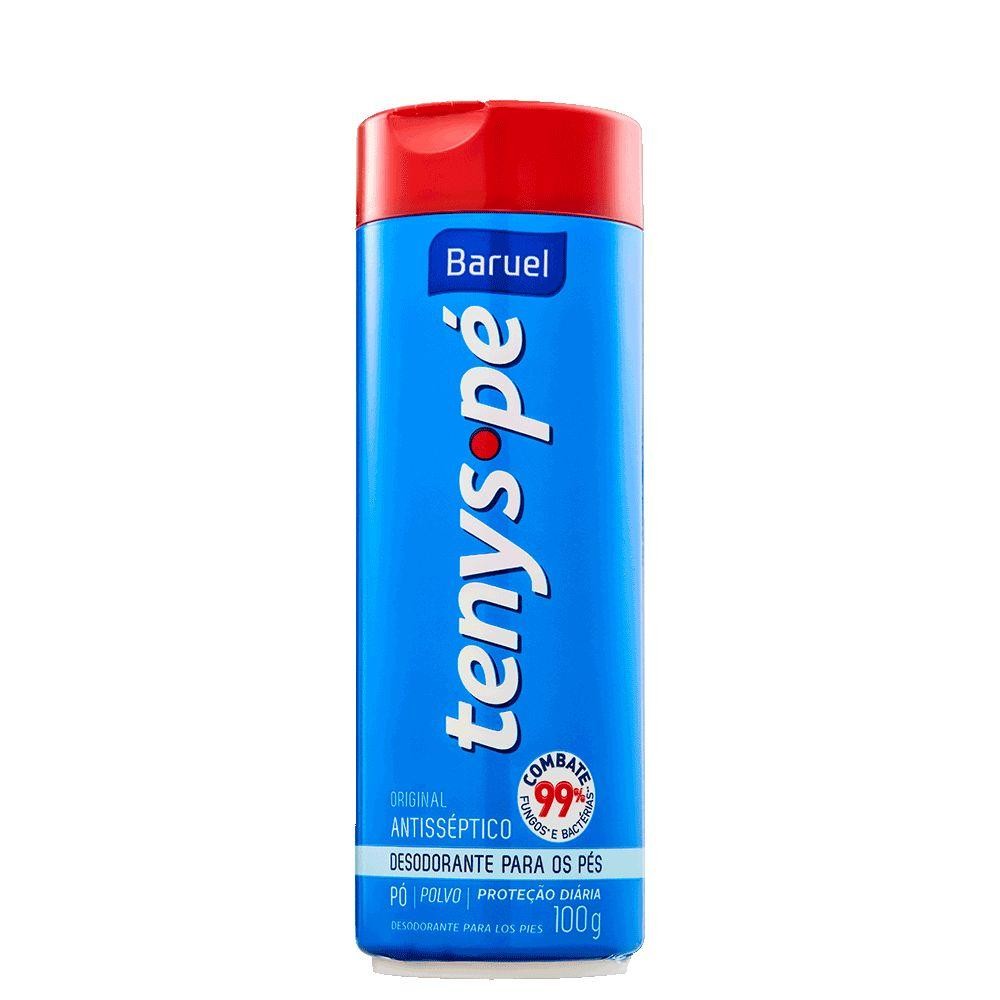 Desodorante Em Pó Para Os Pés Tenys Pé Baruel 100g em Oferta na Shopee