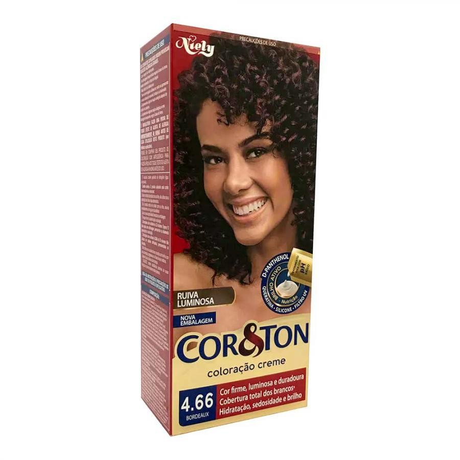 TINTURA COR E TON 4.66 BORDEAUX - Beauty