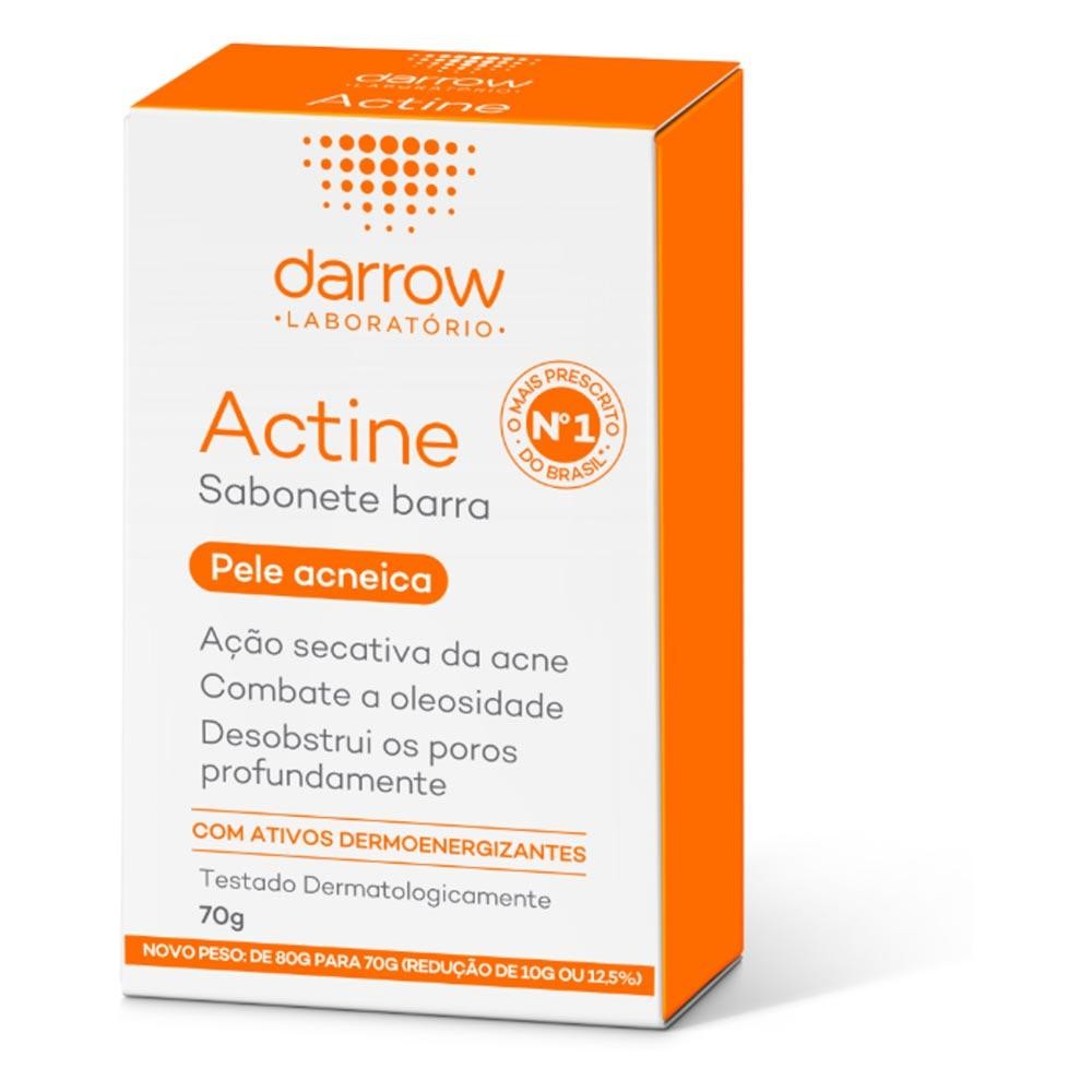 SABONETE EM BARRA ACTINE PELE ACNEICA 70G em Oferta na Shopee