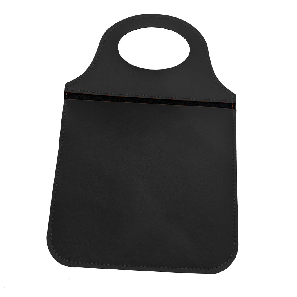 Lixeira Porta Lixo para Carro Elegante Cinza Escuro