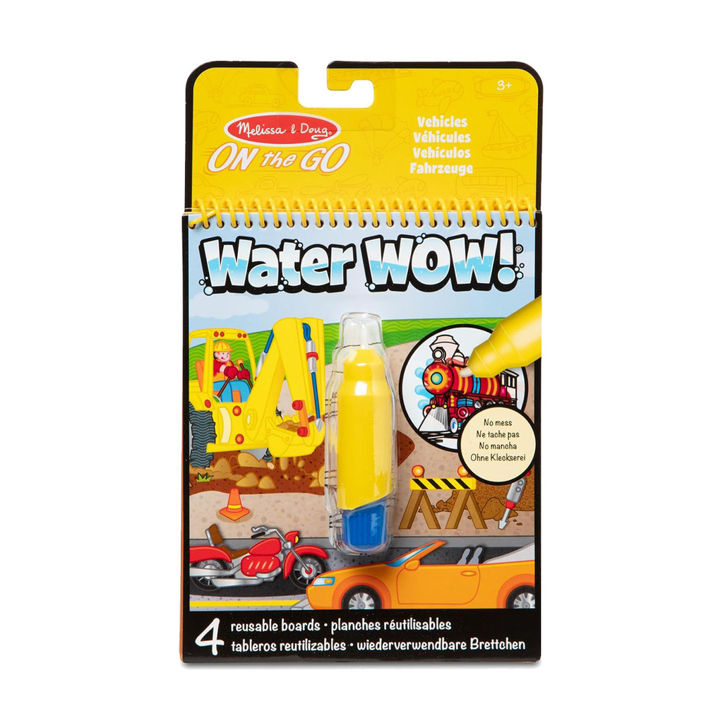 Caderno P/ Colorir + Caneta De Água Veículos -Melissa & Doug em Oferta na Shopee