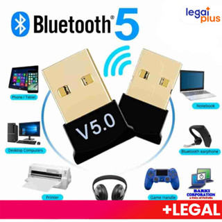 Adaptador Bluetooth 5.0 USB Transmissor Áudio Sem Fio para Notebook e Carros em Oferta na Shopee