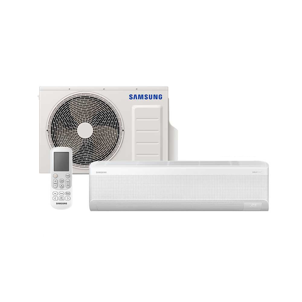 Ar-condicionado Split Samsung Inverter WindFree Connect AI 18.000 BTUs Frio Sem Vento AR18...