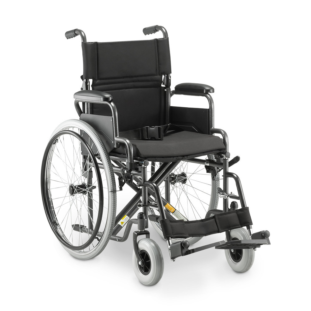 Cadeira de Rodas Manual em Aço Dobrável até 120 Kg Tamanho 46 D400 Dellamed em Oferta na Shopee