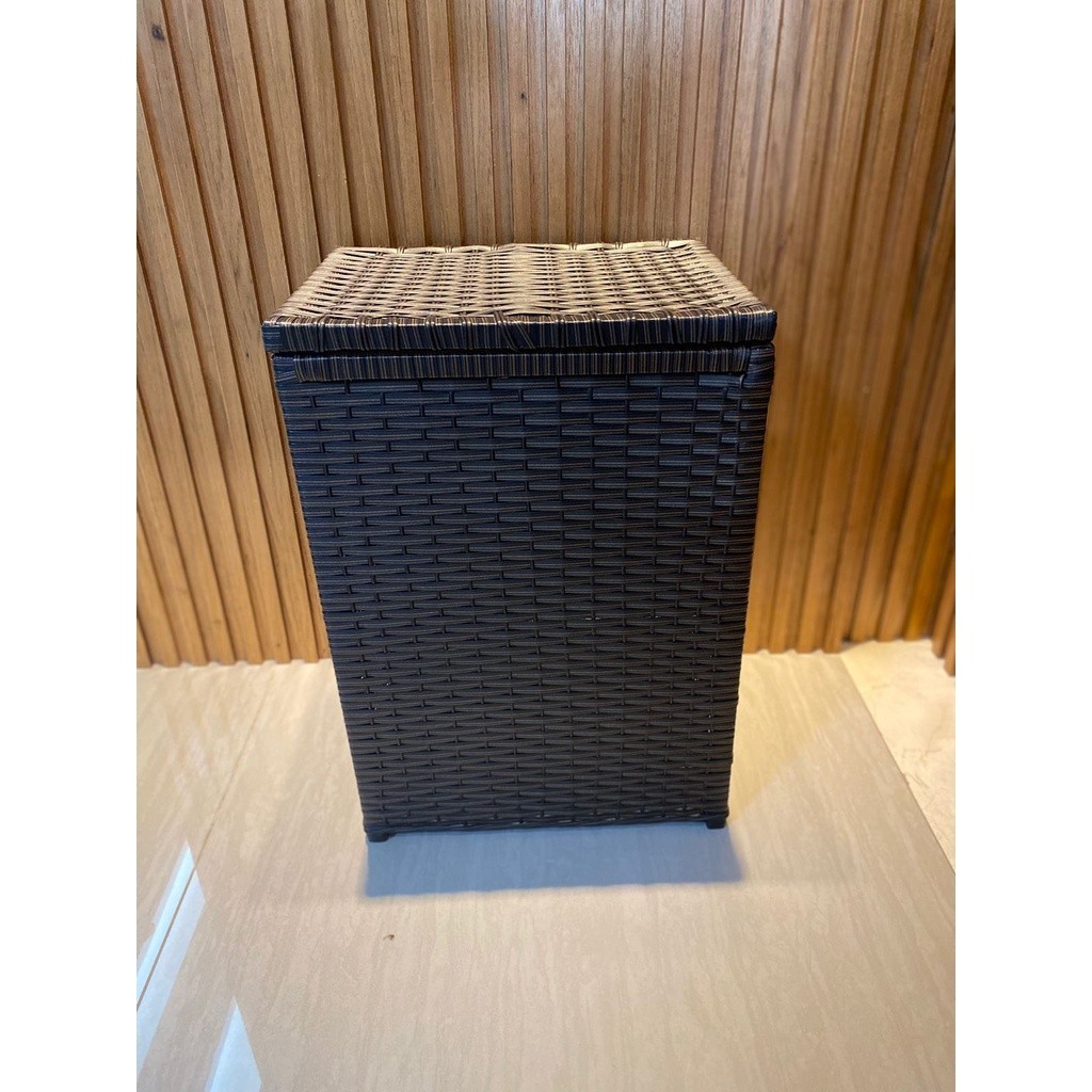 Roupeiro Cesto De Roupa Fibra Sintética 42x33x60 80 litros