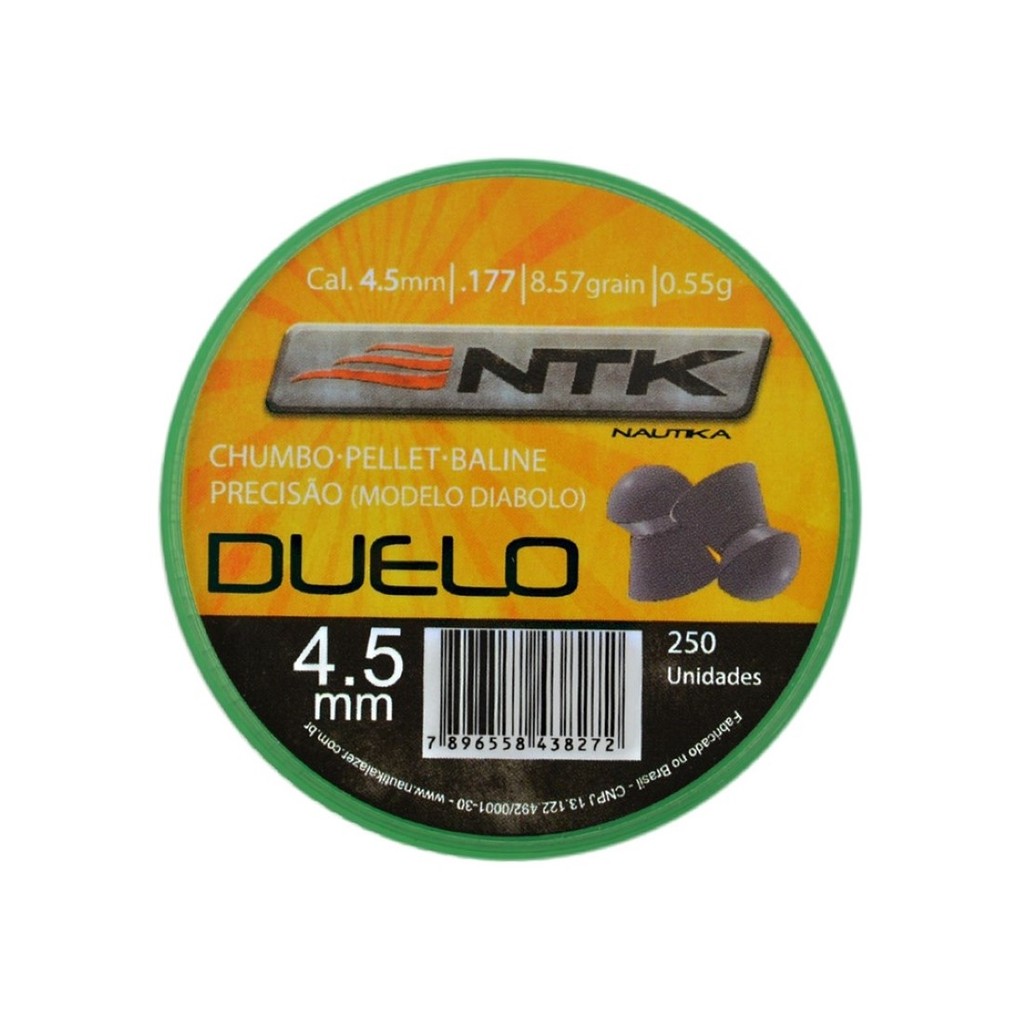 CHUMBINHO NAUTIKA DUELO 4,5 C/ 250 UNIDADES