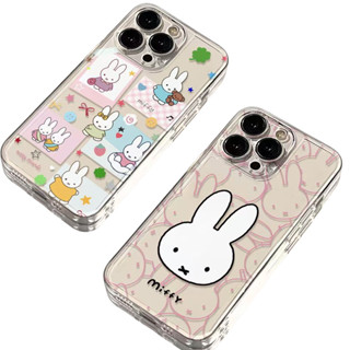 Adorável Miffy Coelho Caso Para Samsung Galaxy A56 5G A55 A16 A06 A15 A53 A54 A34 A35 A14 A54 A23 A32 A33 5G Capa Transp em Oferta na Shopee