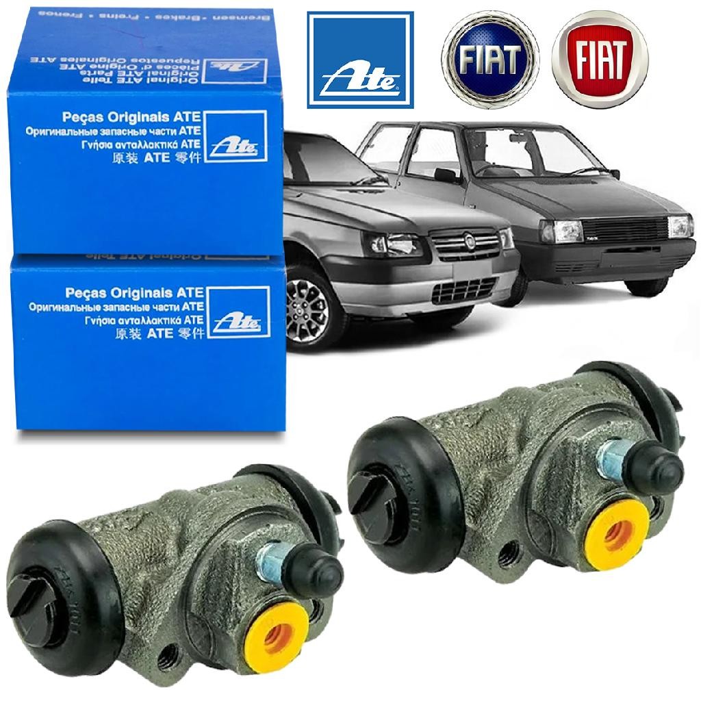 2 Cilindro Burrinho Freio Traseiro 19mm Fiat Uno 1984 a 2013