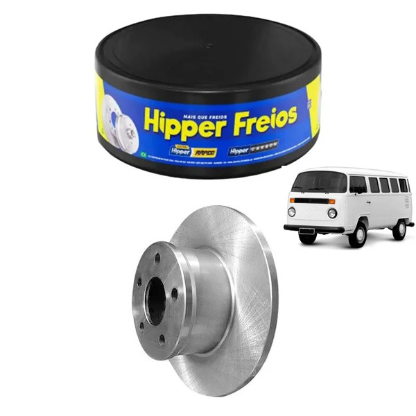 Disco de Freio sólido Kombi 82 a 2014 278MM Hipper Freios