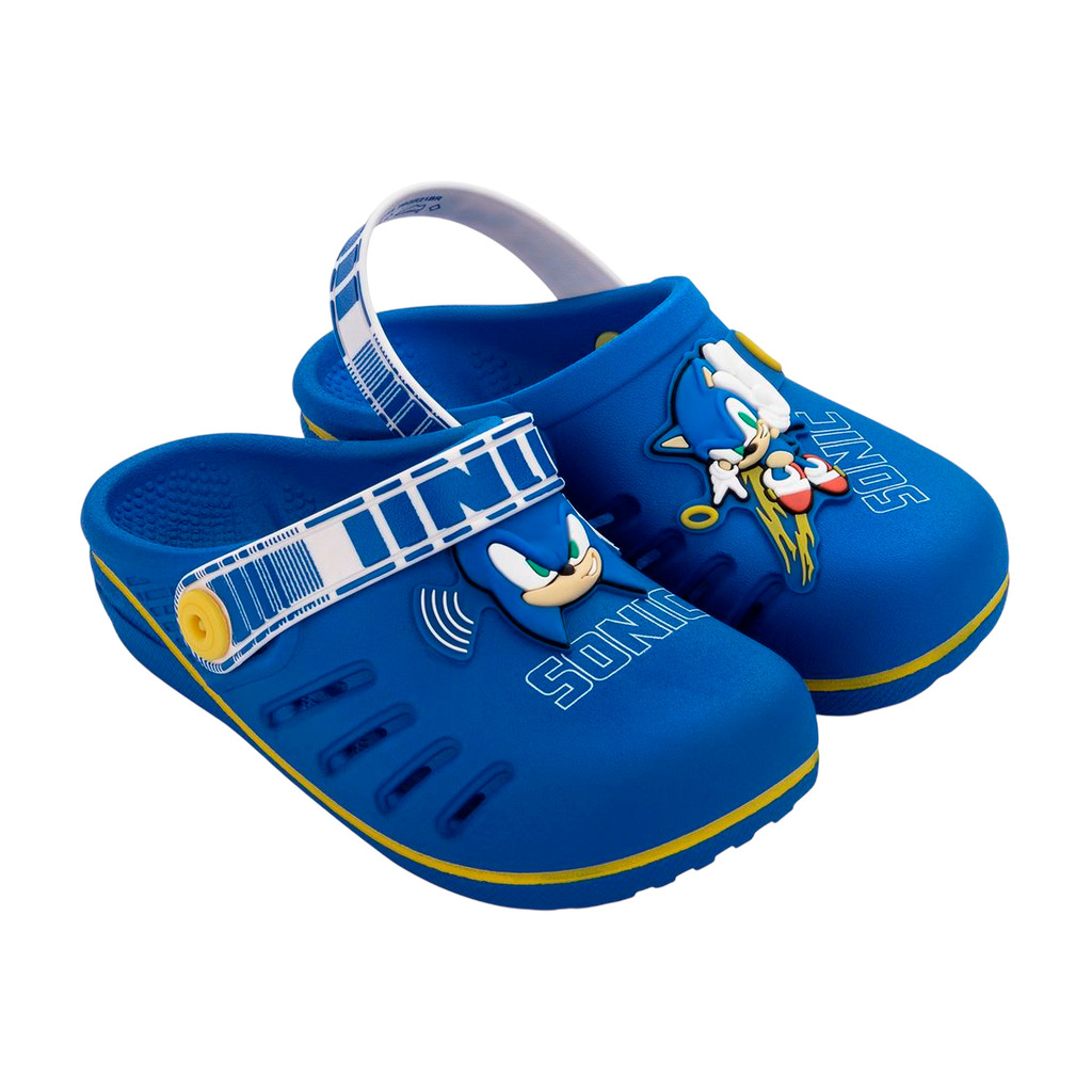 Babuche Personagem Sonic Speed Menino Grendene Kids