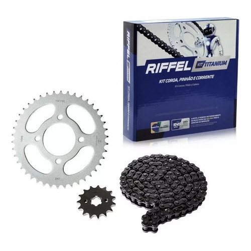 Kit Quite Relação Tração Transmissão Dk 150 Cbs S 2017 À 2022 Original Riffel