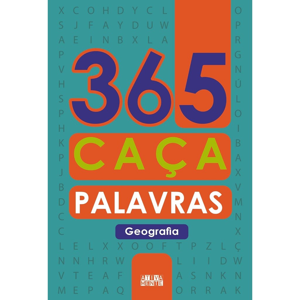 365 Caça-palavras | Geografia em Oferta na Shopee