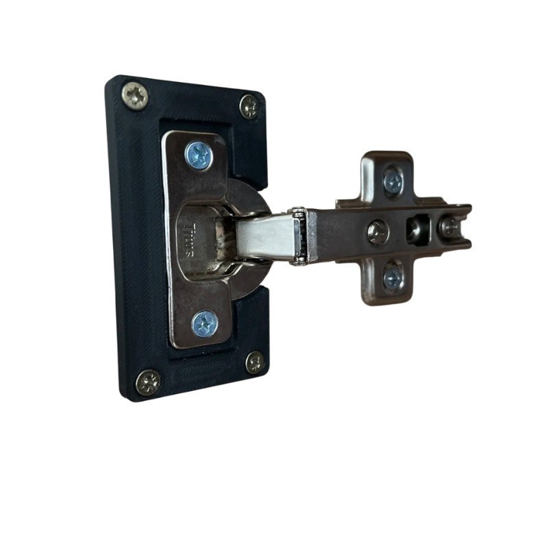 Placa de Reparo para Dobradiça de Armário – Reforço Estrutural em Oferta na Shopee