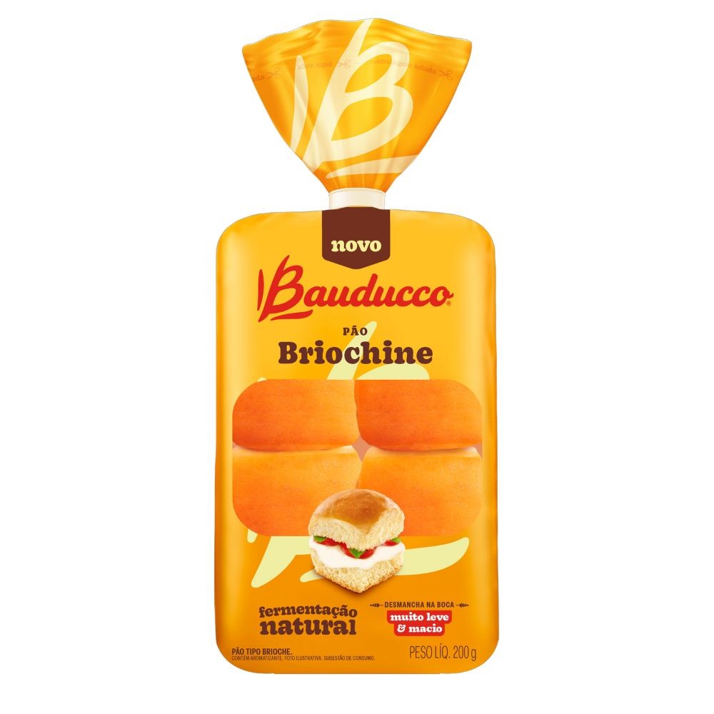 Pão Bauducco Briochine 200g - Food & Beverages