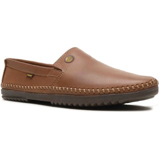 Mocassim Masculino Clássico Casual Couro Logan Freeway 