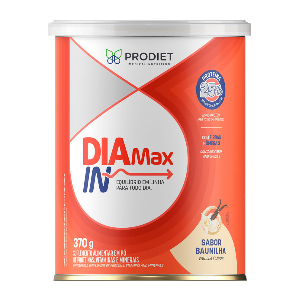 DiamaxIn Sabor Baunilha 370g - Health