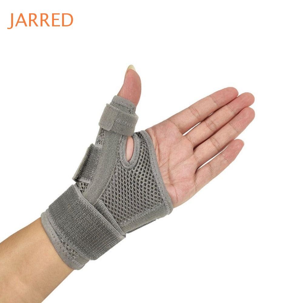 Faixa Protetora De Pulso JARRED , Cinta De Manga De Polegar De Poliéster Com Tala Flexível , Respirável