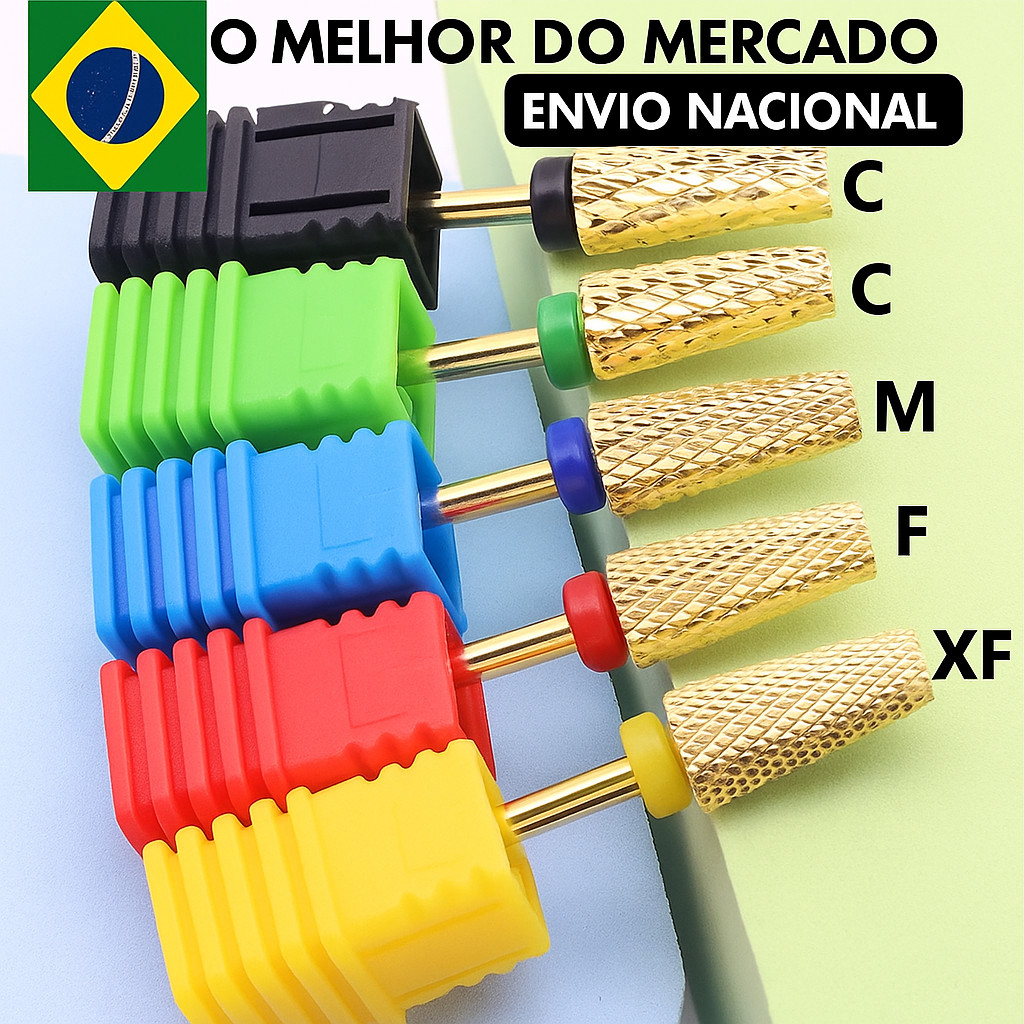 Broca de Tungstênio 5 estilos 3 em 1, Carboneto, para Máquinas de Broca Elétrica, Acessórios para Unhas. em Oferta na Shopee